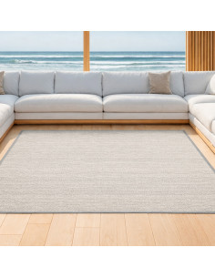 Tapis Nature Gaia finition galonnée