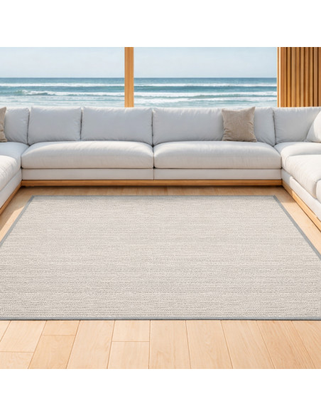 Tapis Nature Gaia finition galonnée