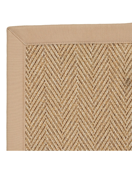 Tapis Couture Nature Argan finition gansée